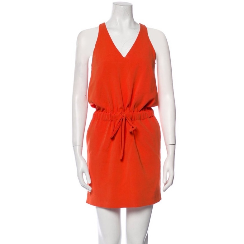 Boutique Moschino Cinch Waist Racerback Dress